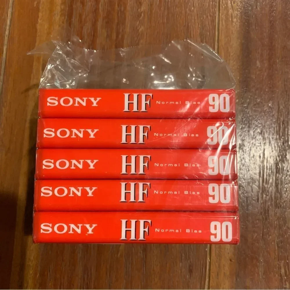 NEW Sony High Fidelity 90 Minute Cassette Tapes